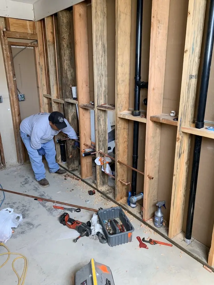 Commercial rough-in plumbing for Trenchless Sewer Repair in Castle Pines Village